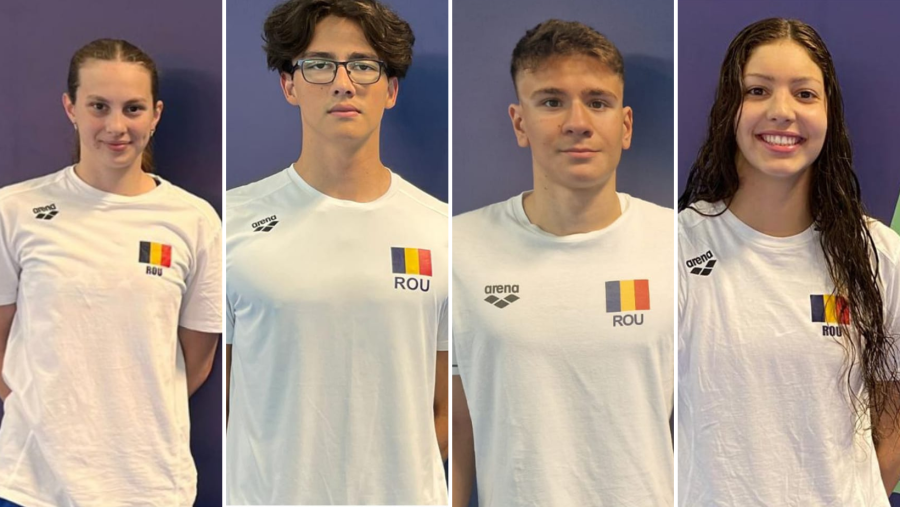 Patru sportivi români s-au calificat în finale la Campionatul European de înot juniori de la Vilnius