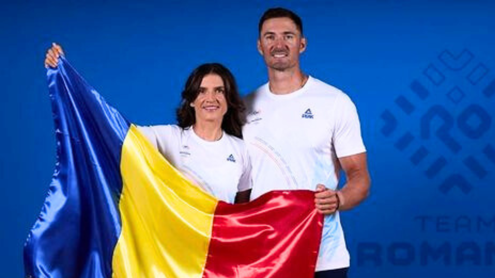 Soții Ionela și Marius Cozmiuc, portdrapelul României la Jocurile Olimpice de la Paris