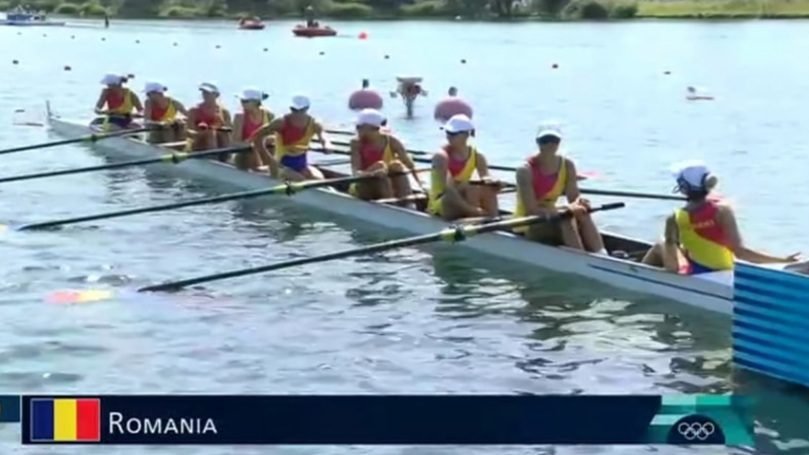 JO Paris: Echipajul de opt plus unu feminin s-a calificat fără emoții în finală