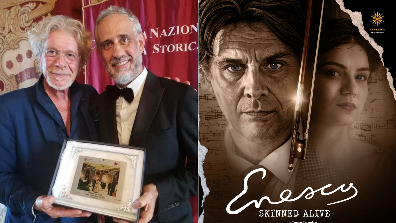 Primul film românesc despre viața lui George Enescu, premiat la Veneția. Premiera de gală în Arad, pe 10 noiembrie