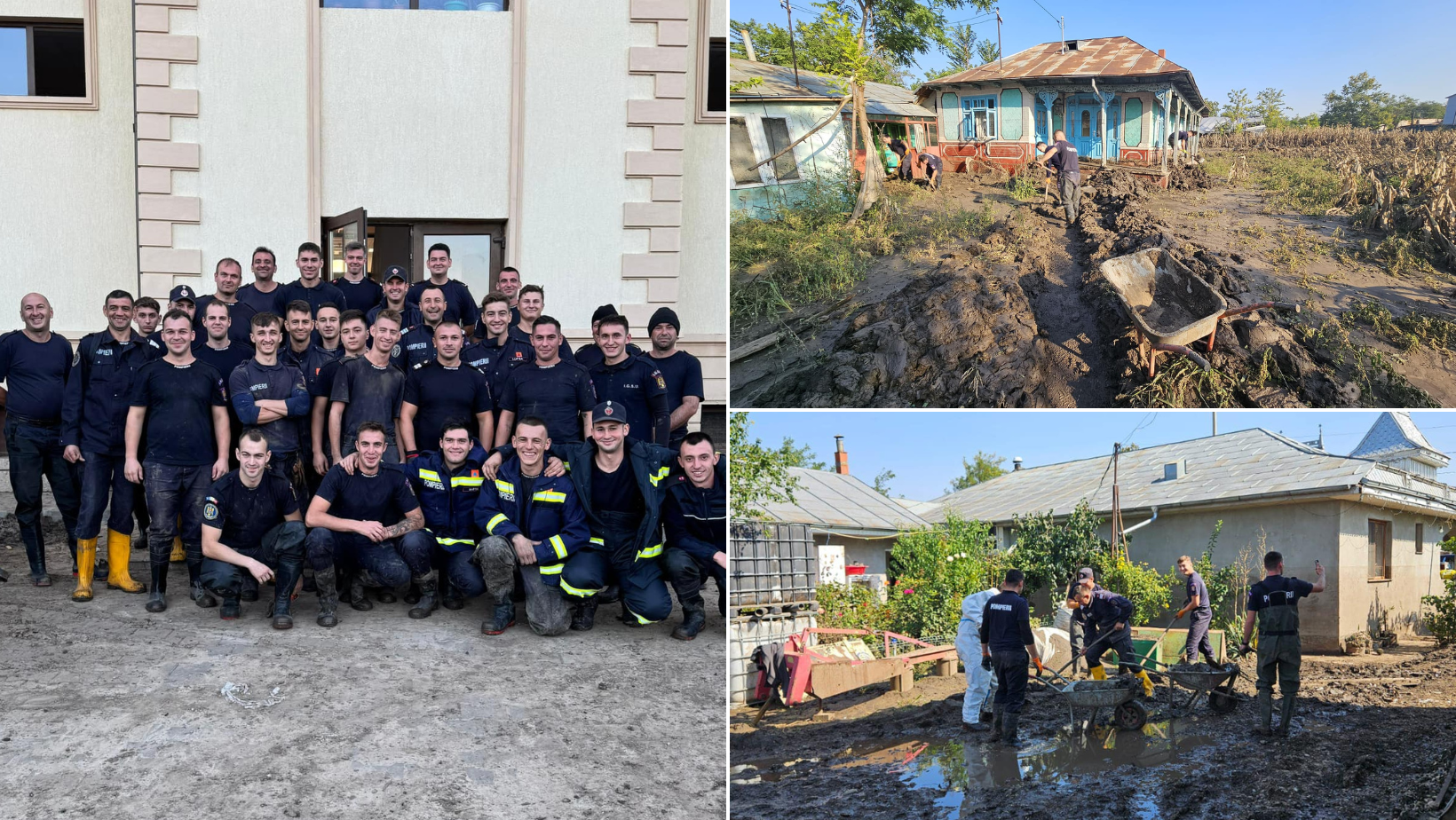 Cei 40 de pompieri militari arădeni au încheiat cu succes misiunea din județul Galați și se întorc acasă