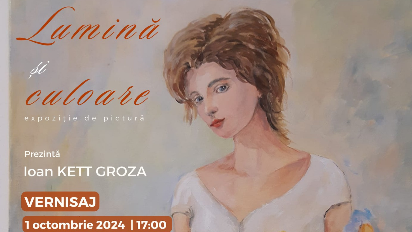 Biblioteca Județeană Arad va găzdui vernisajul expoziției de pictură „Lumină și culoare”, semnată de talentata artistă Liliana Șerbănescu