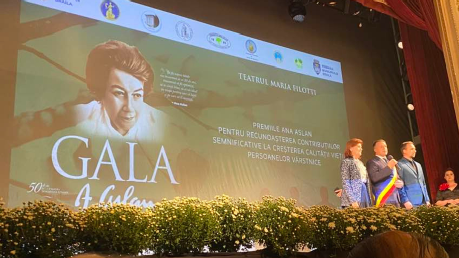 Ana Aslan, omagiată la 50 de ani de la admiterea în Academia Română