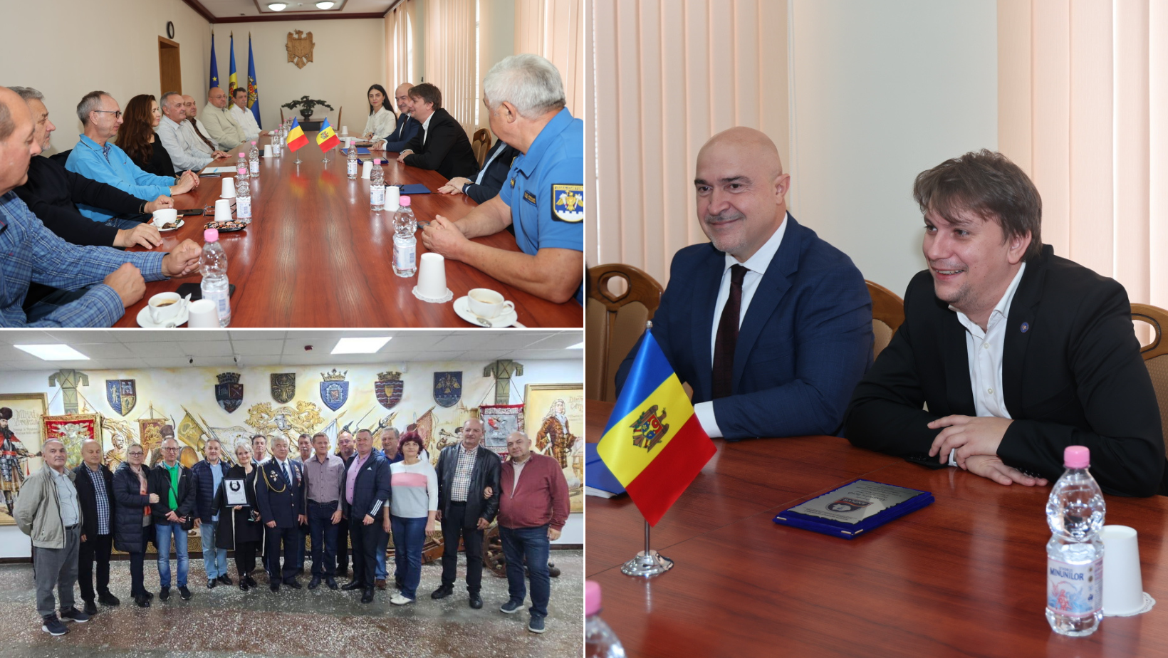 O delegație a Asociației Naționale Profesionale a Lucrătorilor Vamali din România, din care au făcut parte și arădeni, în vizită la Serviciul Vamal din Republica Moldova