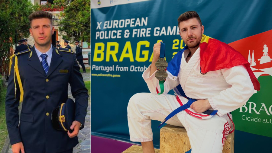 Alex Sfetcu a câștigat două medalii de aur la European Police and Fire Games din Portugalia