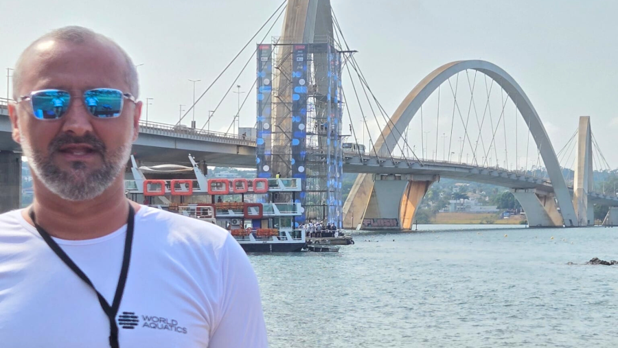 Adrian Gavriliu, primul român care devine arbitru internațional de high diving