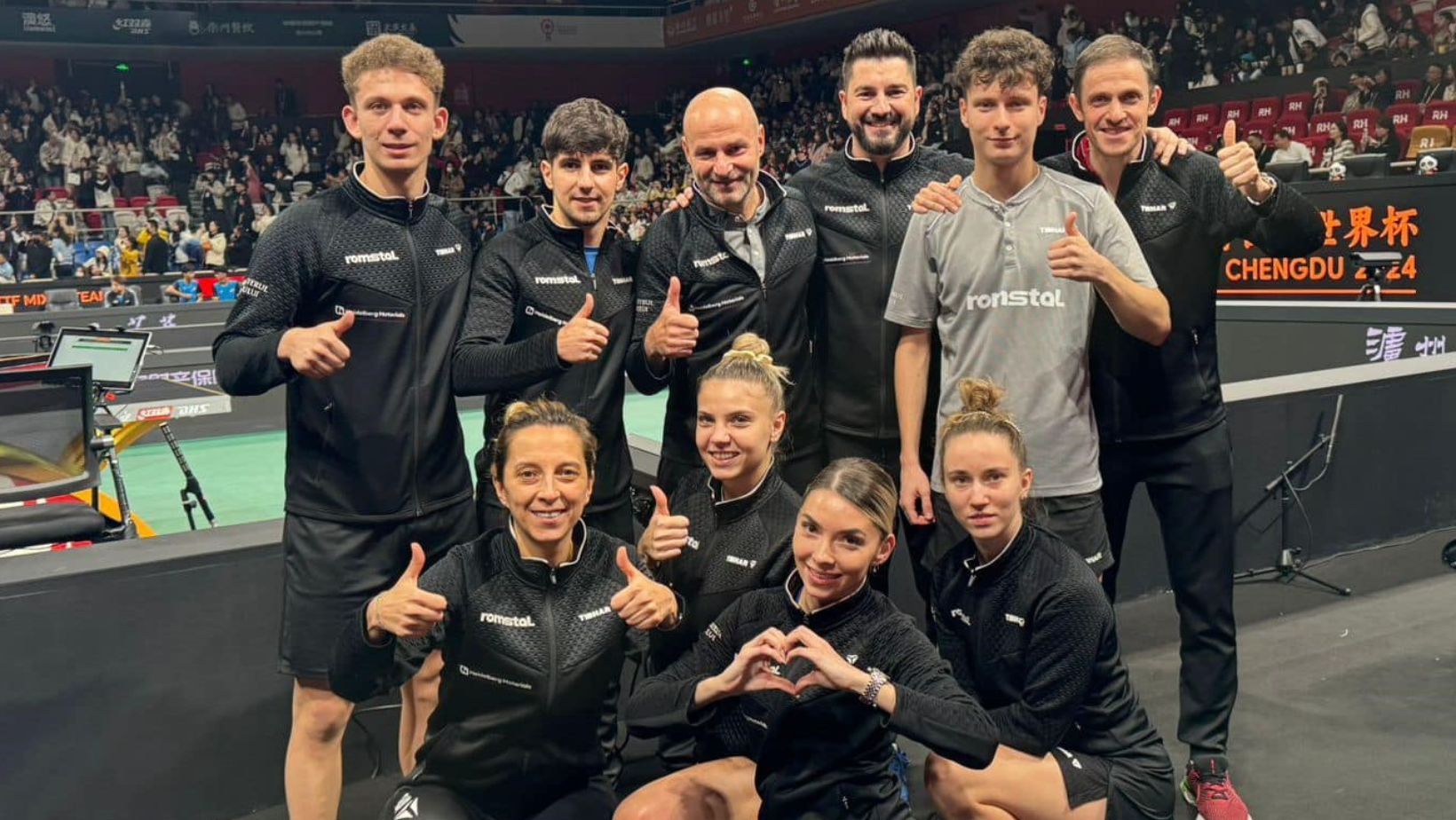 România, pe locul 4 la Cupa Mondială de Tenis de Masă Echipe Mixte 2024