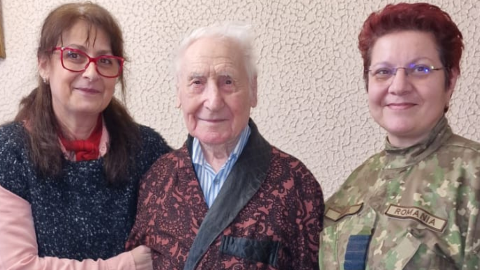 Veteranul de război Ion Nica a împlinit venerabila vârstă de 103 ani