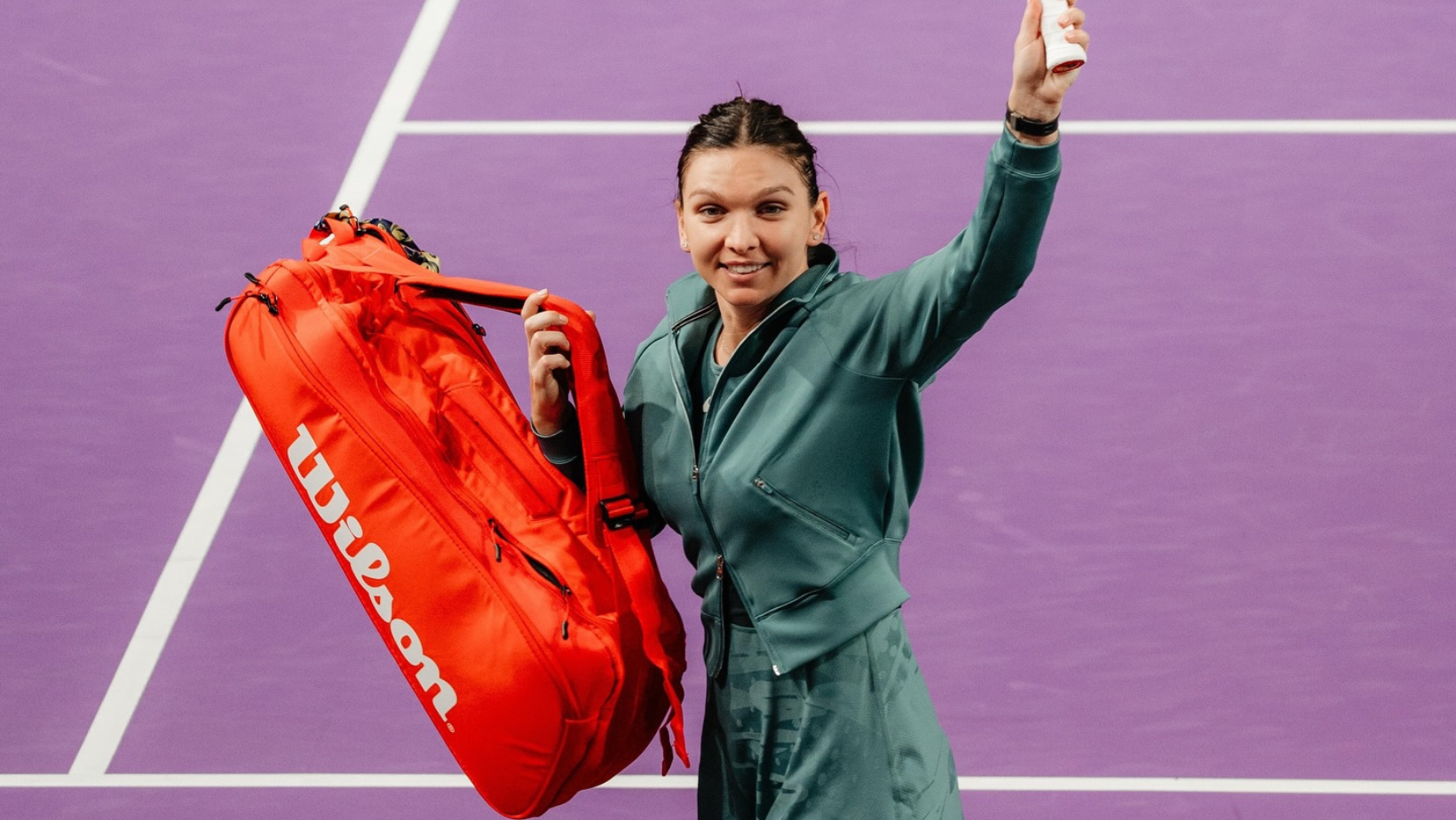 Simona Halep, discurs emoționant după eliminarea de la Transylvania Open: Am vrut să joc și să îmi iau „la revedere” pe terenul de tenis