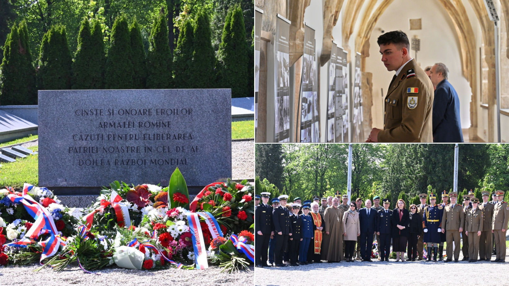 Eroii români căzuți în Cehoslovacia în timpul celui de-Al Doilea Război Mondial, comemorați în Cimitirul Central din Brno