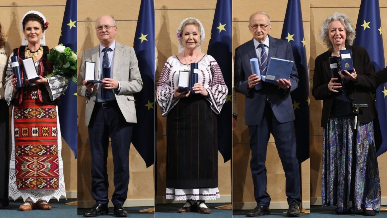 Personalități marcante din cultură, cercetare, arhitectură și arta spectacolului, decorate de Președintele interimar al României