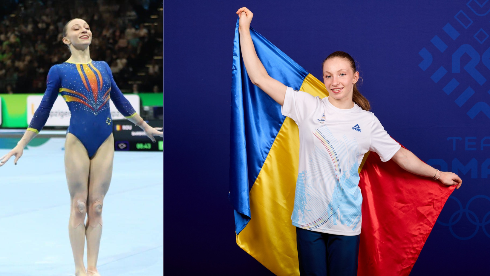 Imnul României a răsunat astăzi la Campionatele Europene de Gimnastică de la Leipzig! Ana Bărbosu a câștigat aurul la sol!