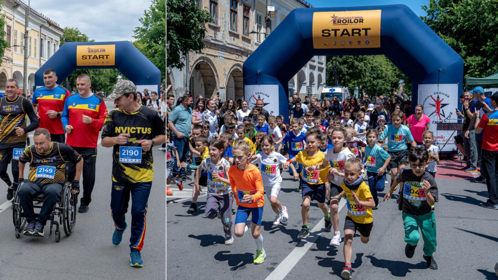 Peste 1500 de adulți și copii au cinstit memoria Eroilor neamului, participând la Semimaratonul Eroilor Invictus