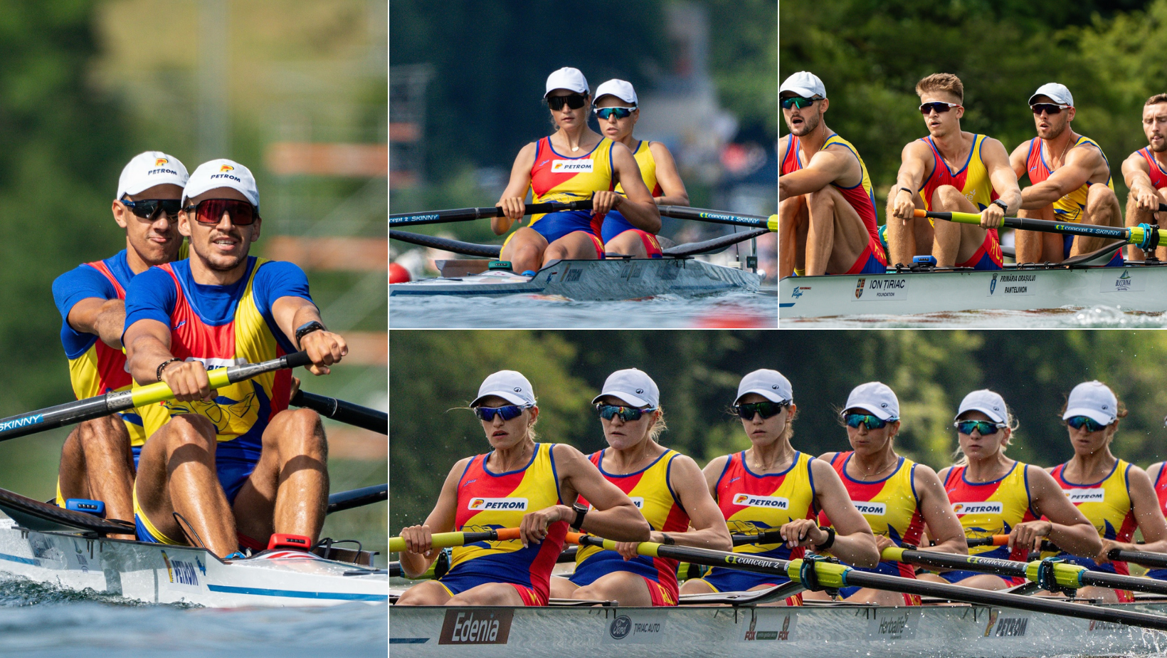 Pur și simplu fantastici! Canotorii români au câștigat 3 medalii de aur, 2 de argint și 1 de bronz la Cupa Mondială de la Lucerna