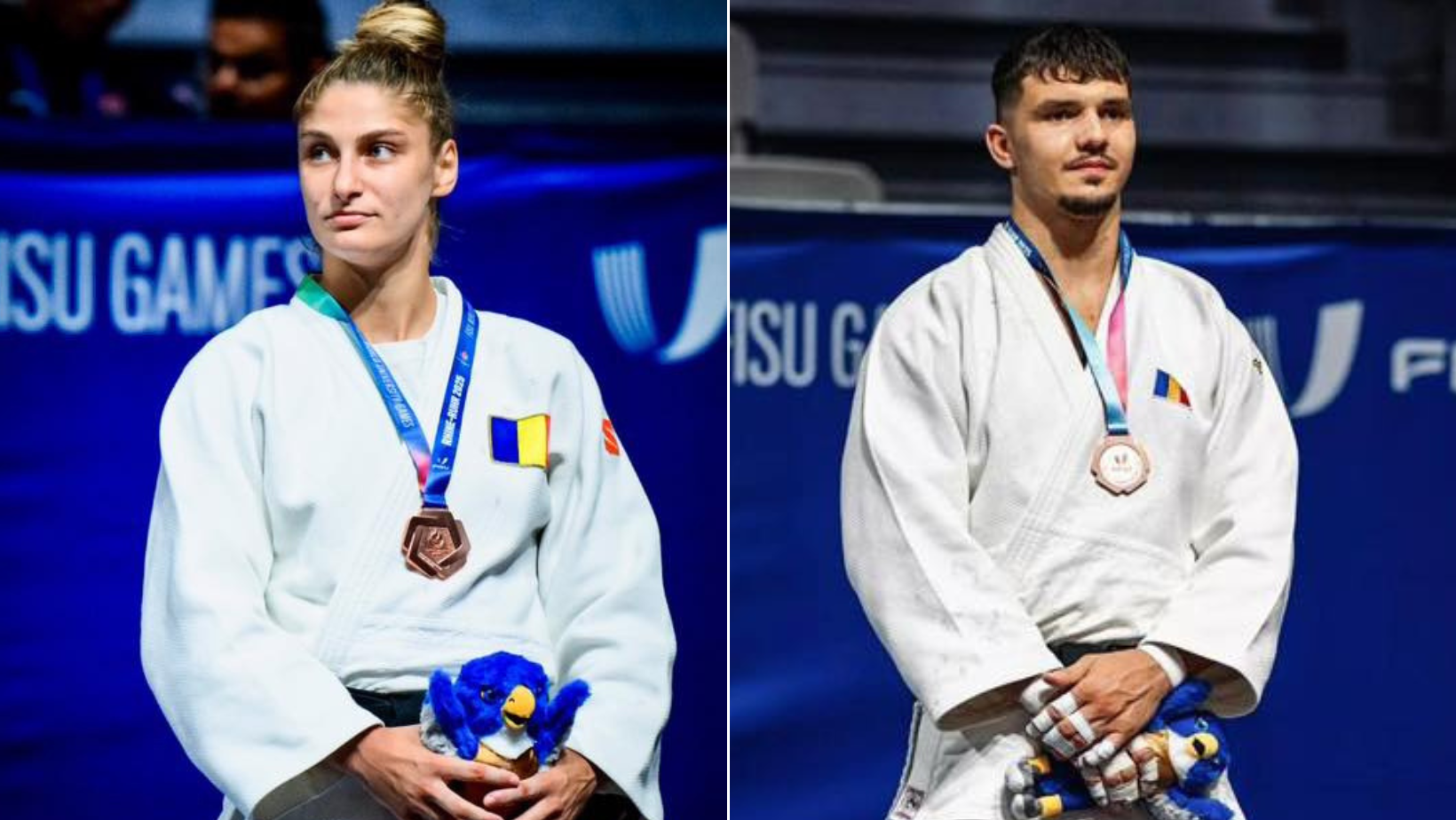 Florentina Ivănescu și Alexandru Călin Sibișan au urcat pe podiumul mondial la Judo