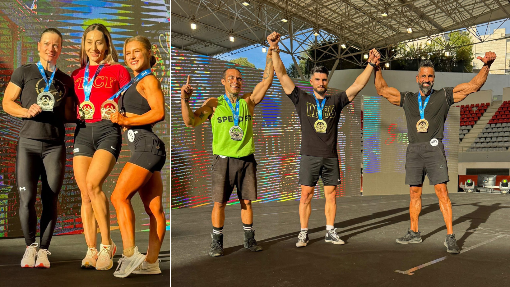 Sportivii români au câștigat 8 medalii la Cupa Mondială de Fitness 2025