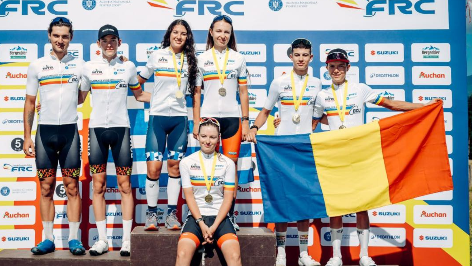Patru medalii de aur pentru România la Campionatele Balcanice de Mountain Bike XCO