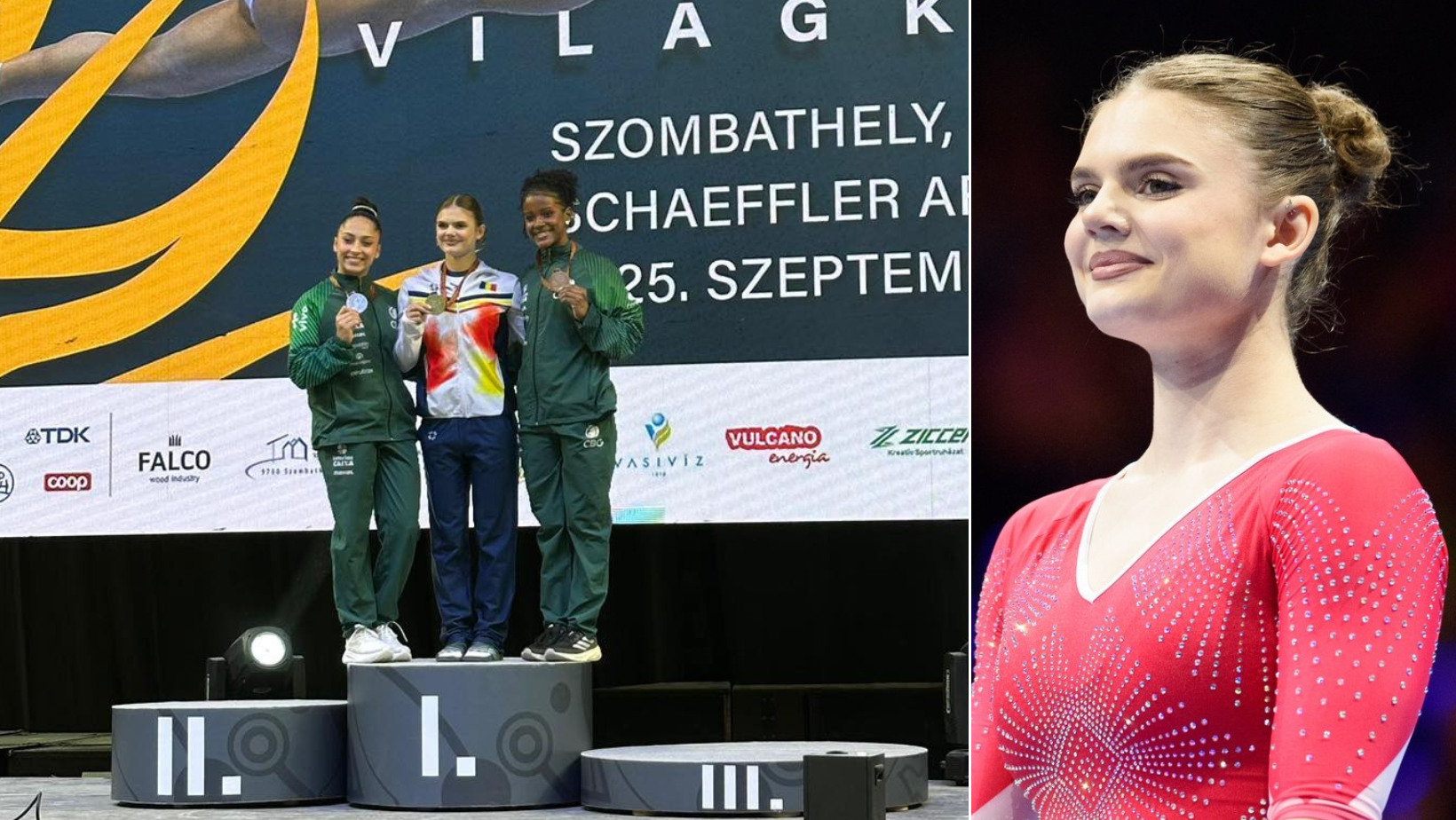Gimnasta Denisa Golgotă a câștigat medalia de aur la Cupa Mondială de la Szombathely