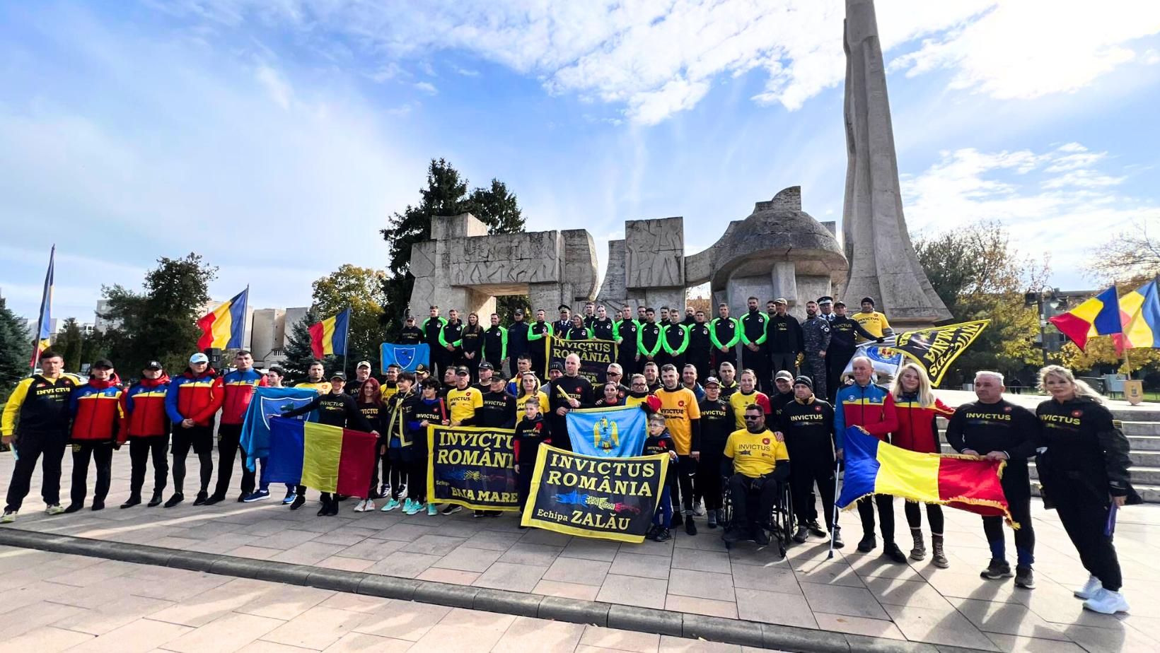Peste 1000 de voluntari Invictus au alergat pentru a aduce un omagiu Eroilor care și-au dat viața pentru țară