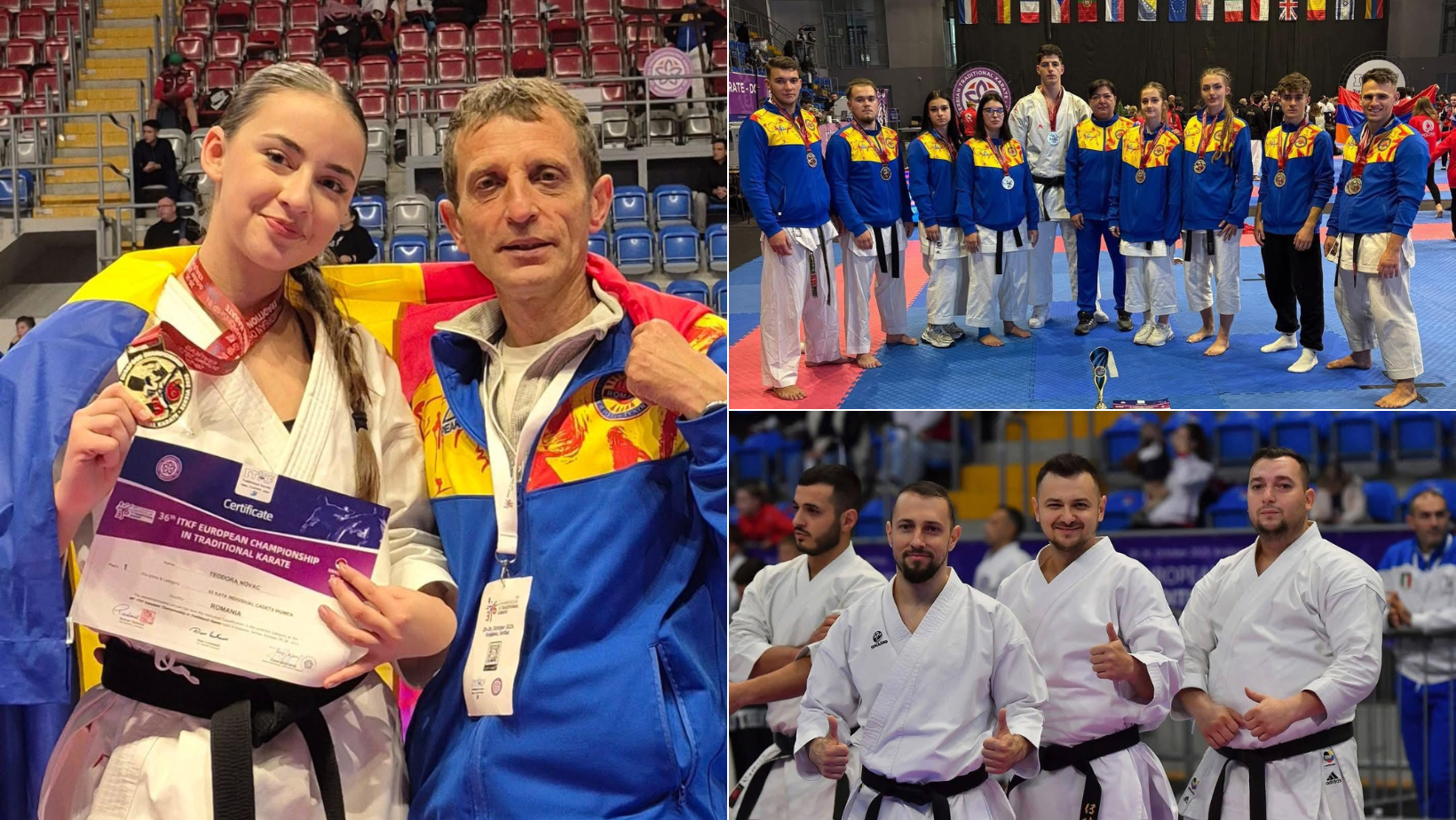 România, campioană europeană la Karate Tradițional! Sportivii noștri au câștigat 22 medalii de aur, 9 de argint și 14 de bronz