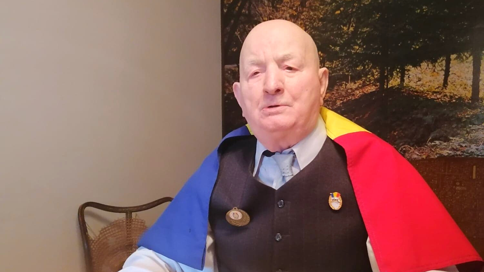 Veteranul de război Severică Tasbac a împlinit venerabila vârstă de 103 ani