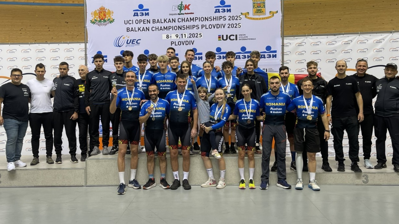 Cicliștii români au câștigat 46 de medalii la Campionatele Balcanice de Pistă și Paraciclism 2025