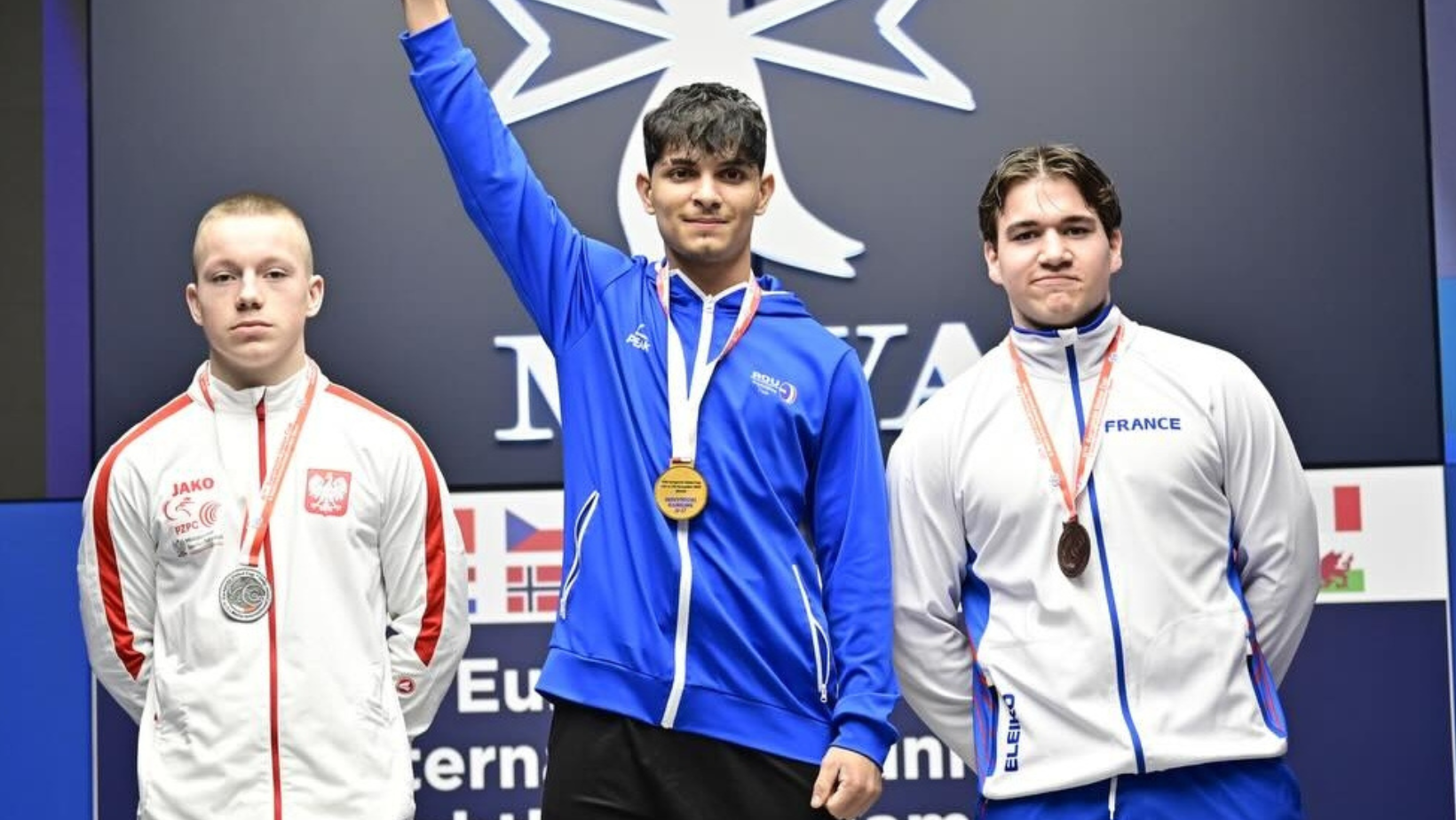 Arădeanul David-Razim Ciurar, dublu campion la Cupa Uniunii Europene la Haltere