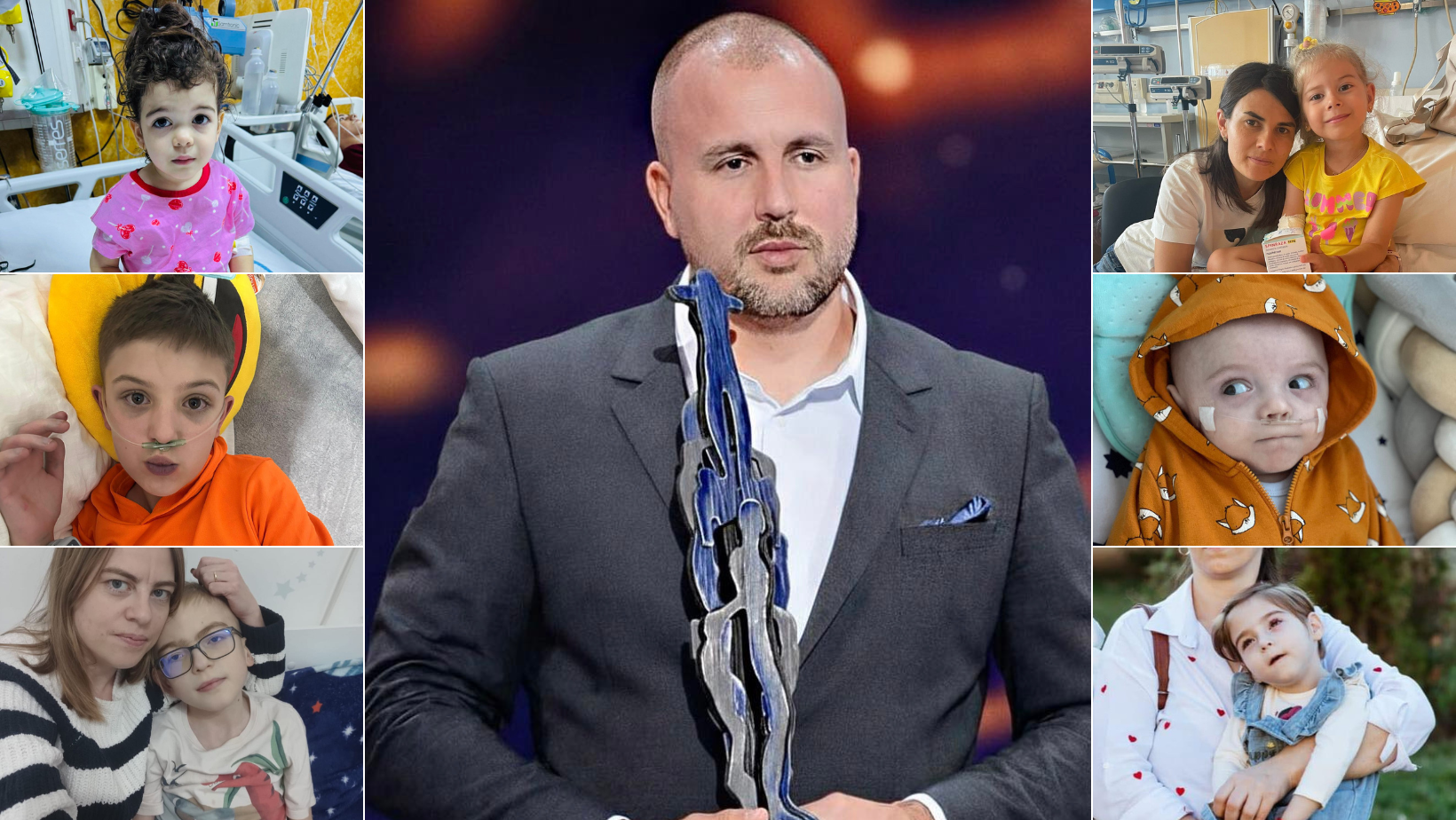 Polițistul Dani Cek, îngerul copiilor cu boli grave, este Omul Anului 2025 în România