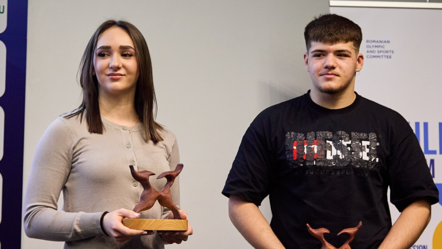 Amalia Covaliu si Erick Pătru, cei mai buni juniori desemnați în 2025, premiați la prima ediție a Forumului Sportivilor