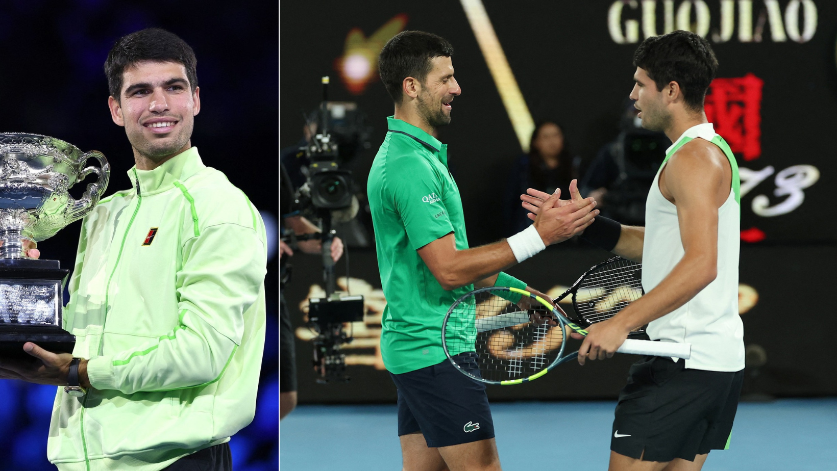 Carlos Alcaraz este noul campion de la Australian Open și cel mai tânăr jucător de tenis din istorie care câștigă toate cele patru turnee de Mare Șlem