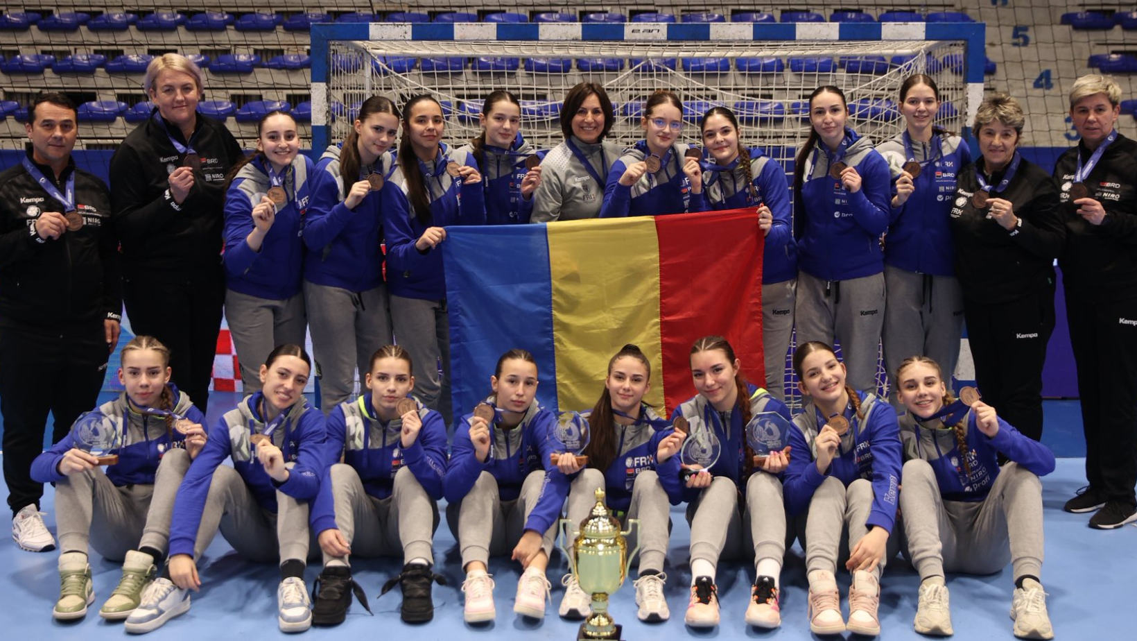 Medalie de bronz pentru România la Jocurile Mediteraneene de Handbal 2026