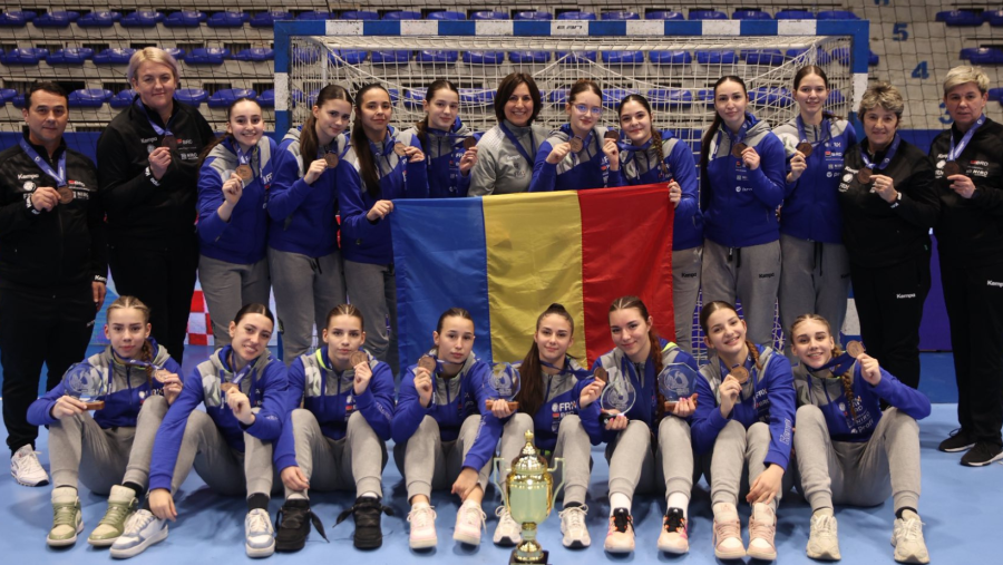 Medalie de bronz pentru România la Jocurile Mediteraneene de Handbal 2026