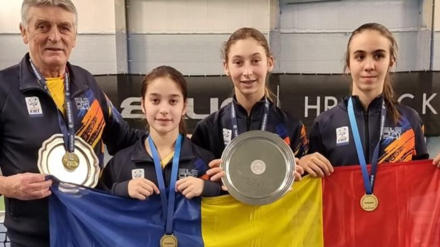 Performanță istorică pentru tenisul românesc: România, campioană europeană U14 indoor!