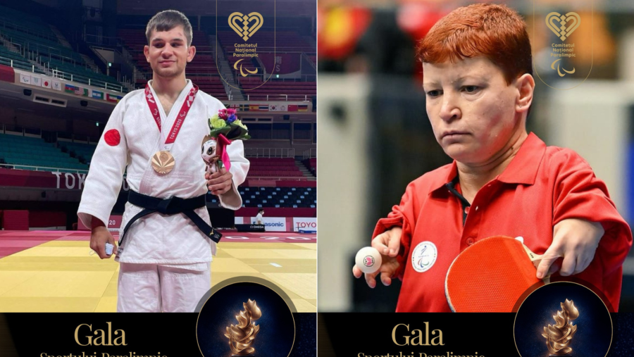 Alexandru Bologa și Gabriela Constantin, desemnați Sportivii Anului la Gala Sportului Paralimpic din România