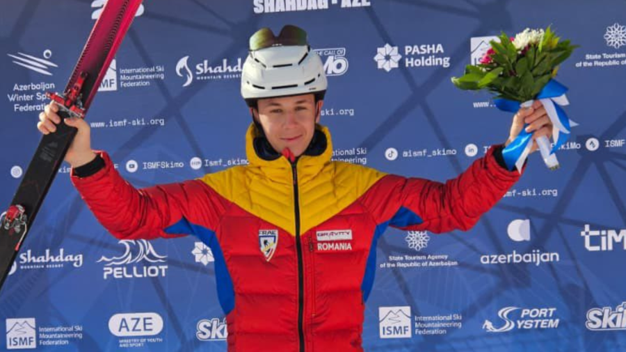 Matei Petre este Campion European la Schi-Alpinism
