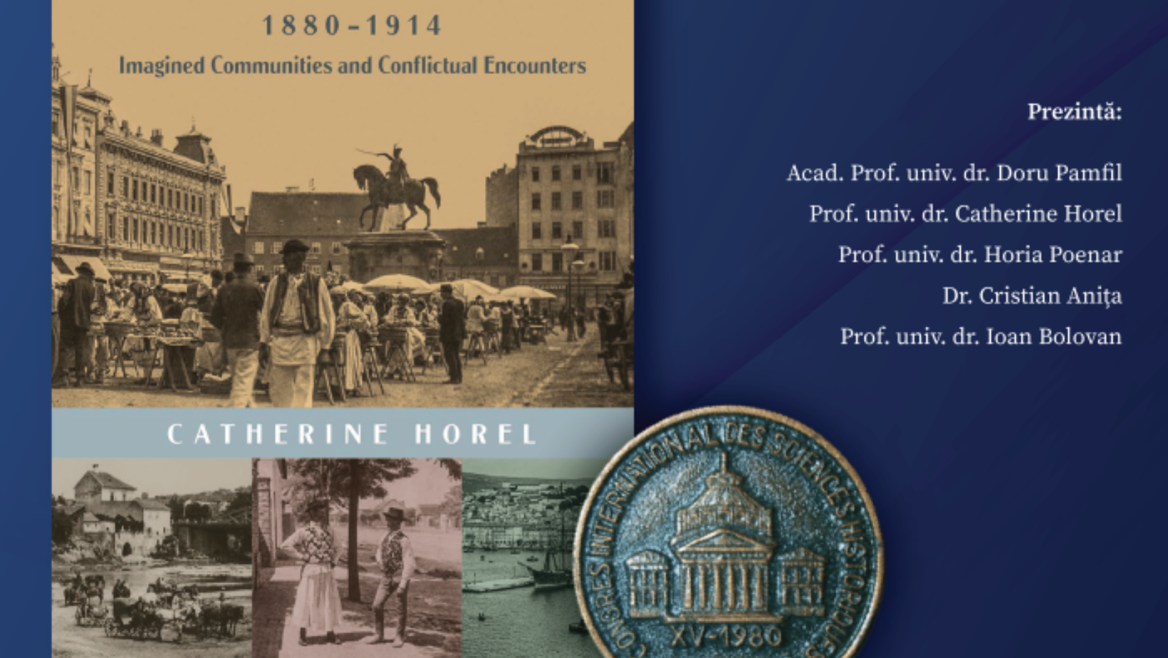 Eveniment cultural dedicat aniversării Centenarului Comitetului Internațional  de Științe Istorice la Academia Română Filiala Cluj-Napoca
