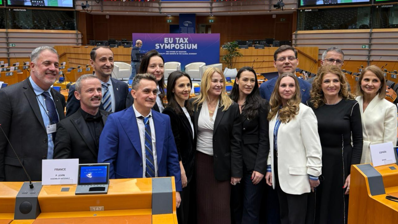 Nadia Comăneci și marii campioni ai României, primiți la Parlamentul European