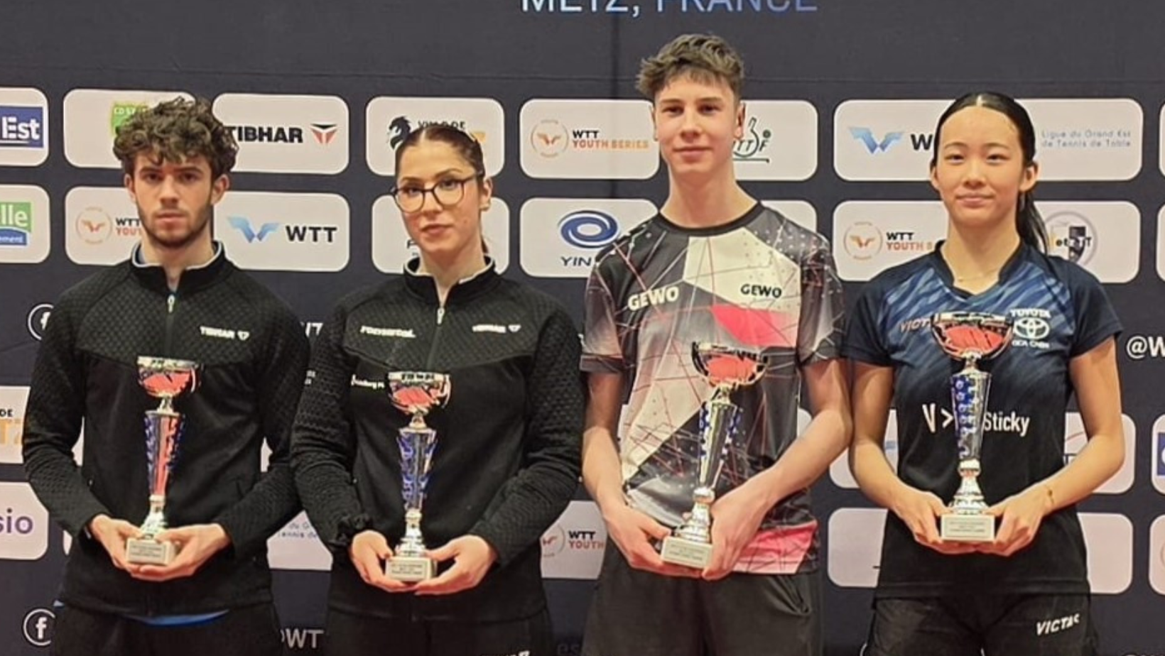 Bianca Mei-Roșu și Robert Istrate au câștigat cea mai strălucitoare medalie tricoloră până în acest moment la WTT Youth Contender Metz 2026