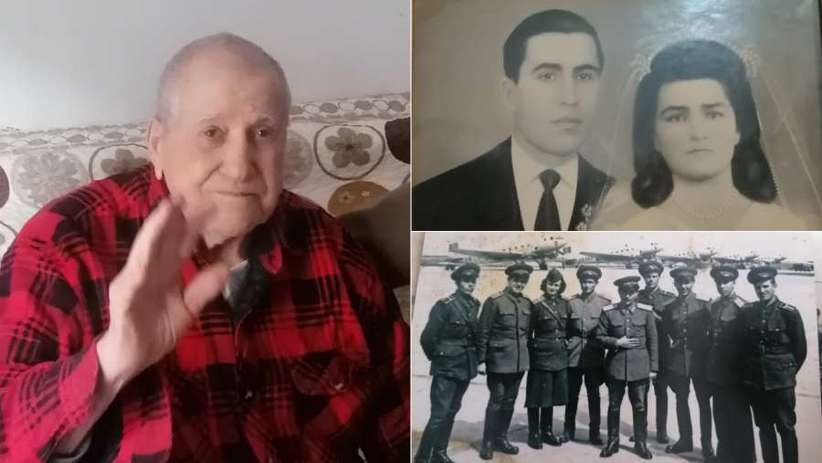 Veteranul de război Vasile Gălușcă a împlinit 102 ani