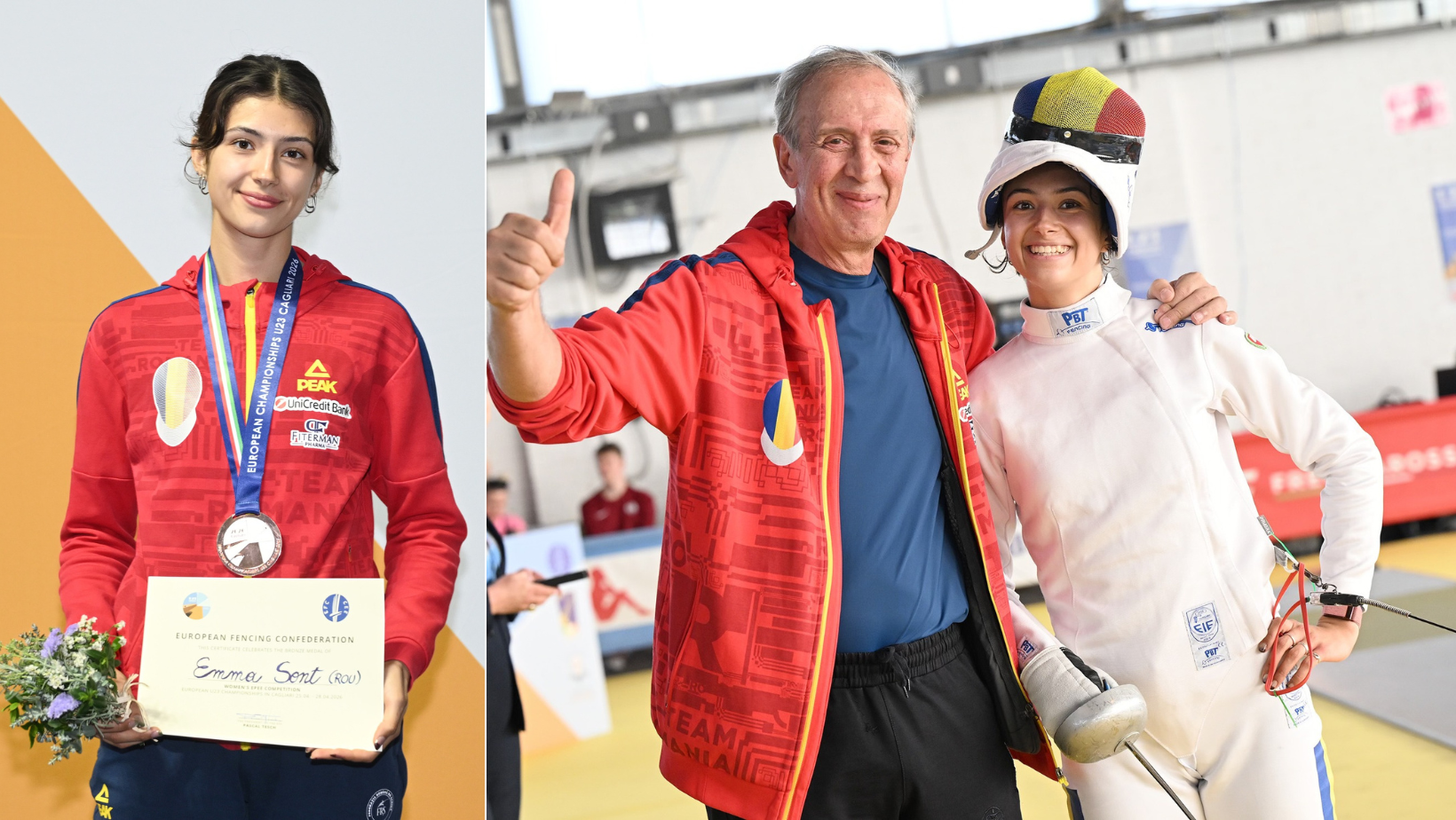 Emma Șonț a câștigat medalia de bronz la Campionatul European de Scrimă Cagliari 2026