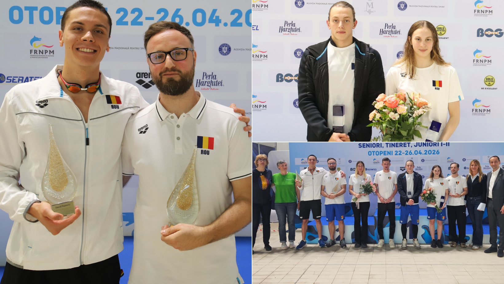 David Popovici a fost desemnat Sportivul Anului 2025, iar Adrian Rădulescu a primit trofeul pentru Antrenorul Anului în natația românească