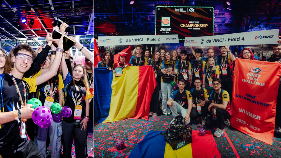 Elevii români au câștigat pentru a 3-a oară Campionatul Mondial de Robotică din Statele Unite ale Americii