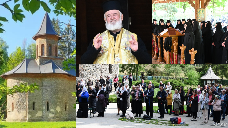 Mănăstirea Prislop și-a sărbătorit hramul istoric, în ziua de pomenire a Sfântului Apostol și Evanghelist Ioan Teologul