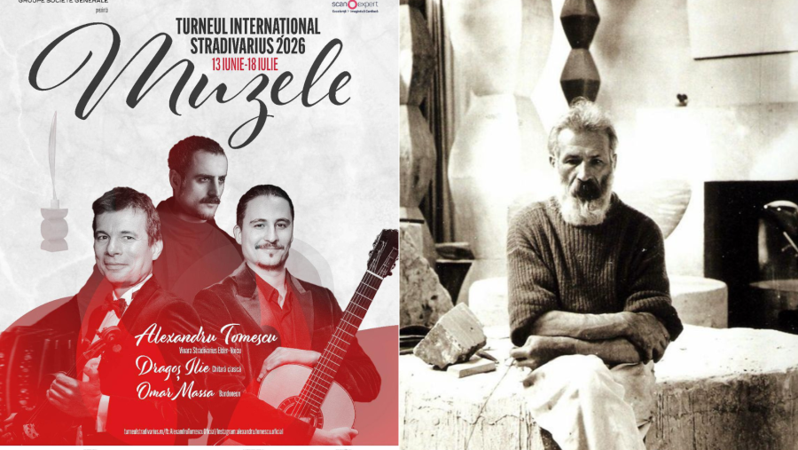 Turneul Internațional Stradivarius ”MUZELE”, dedicat infinitului artist Constantin Brâncuși