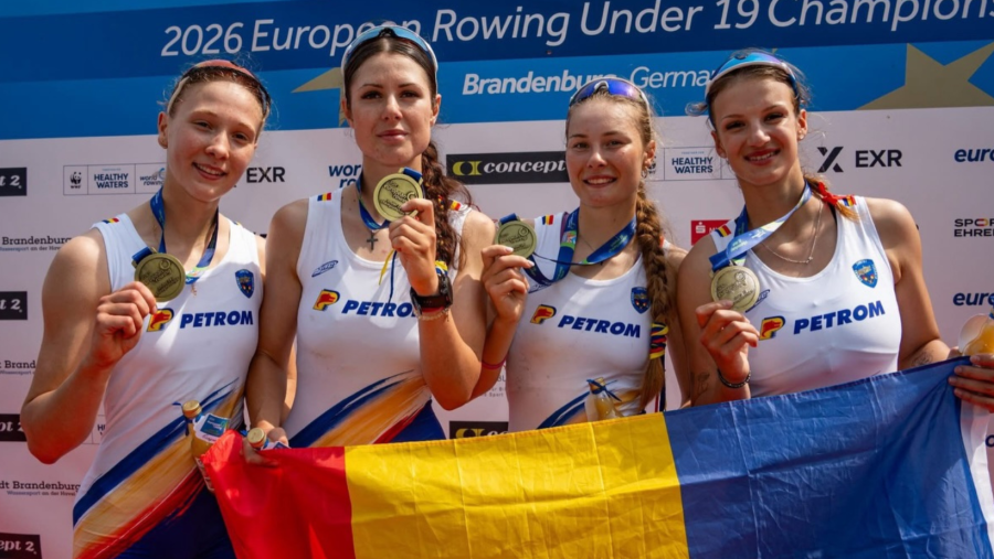 România, de 6 ori pe podium la Campionatele Europene de Canotaj