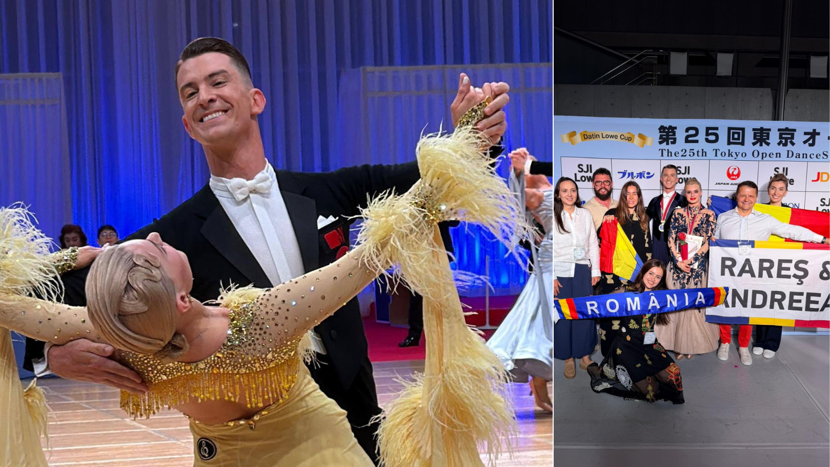 Dansatorii români Rareș Cojoc și Andreea Matei au câștigat și Tokyo Open
