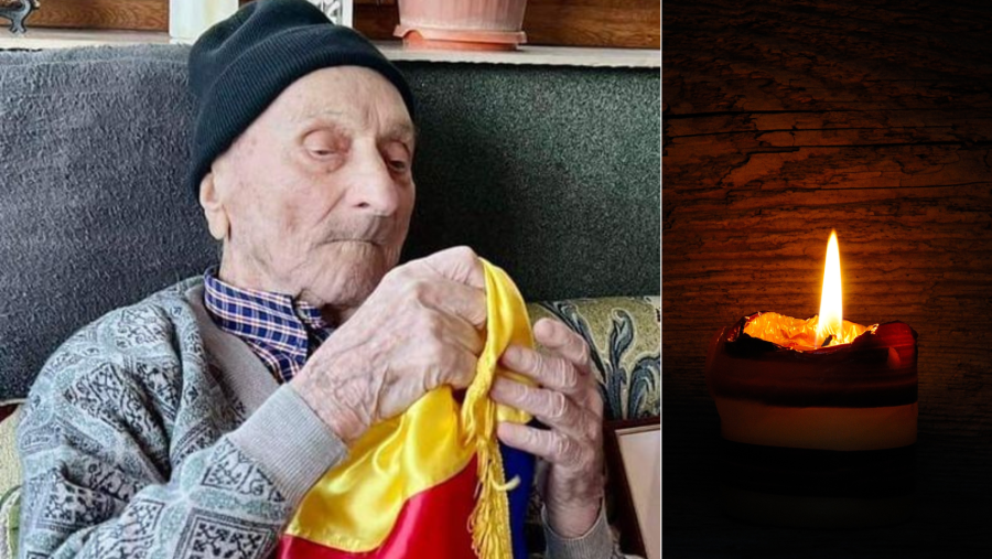 Veteranul de război Ilie Ciocan, cel mai vârstnic veteran din România și Europa, a trecut la cele veșnice
