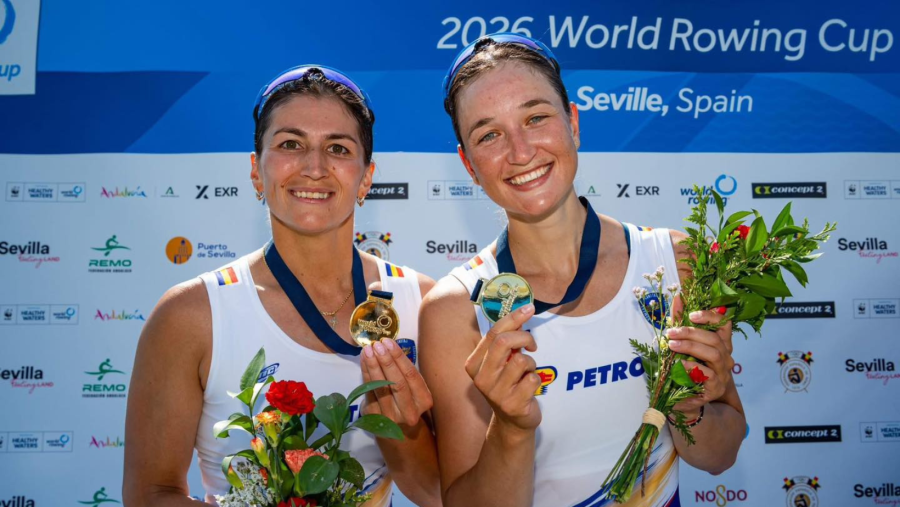 Canotorii români au câștigat 4 medalii la Cupa Mondială de la Sevilla