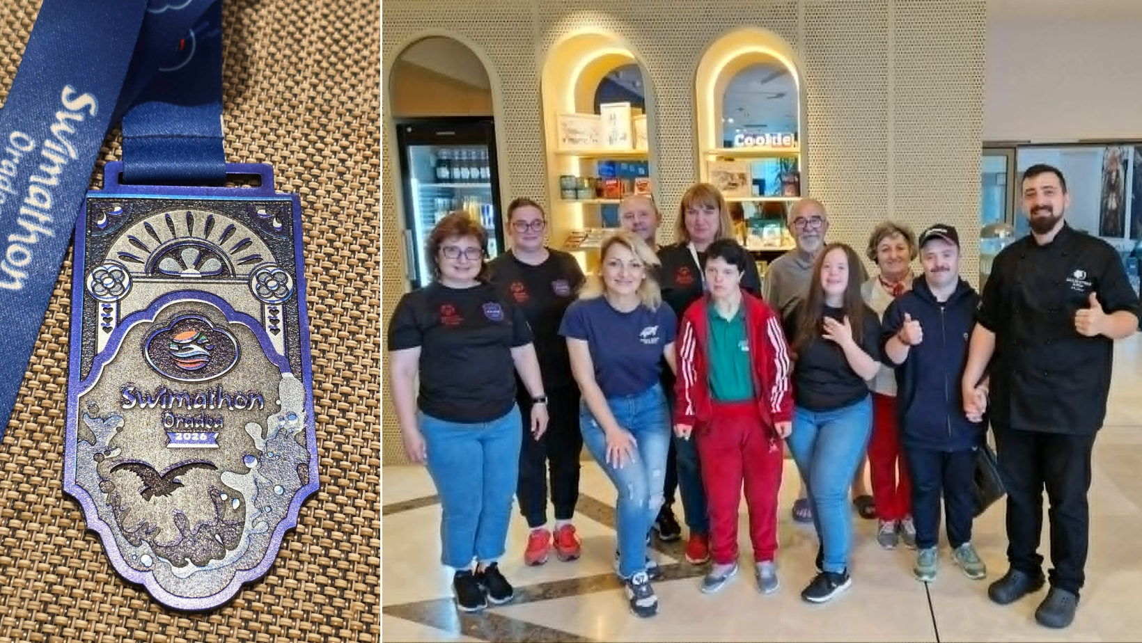 Bravii arădeni au participat la Swimathon Oradea - ”Este atât de ușor să faci binele atunci când dorești asta din tot sufletul”