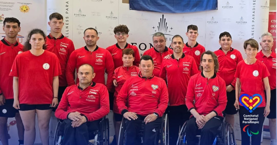 Sportivii români au urcat de șase ori pe podium la Second Balkan Para Table Tennis Championships 2026